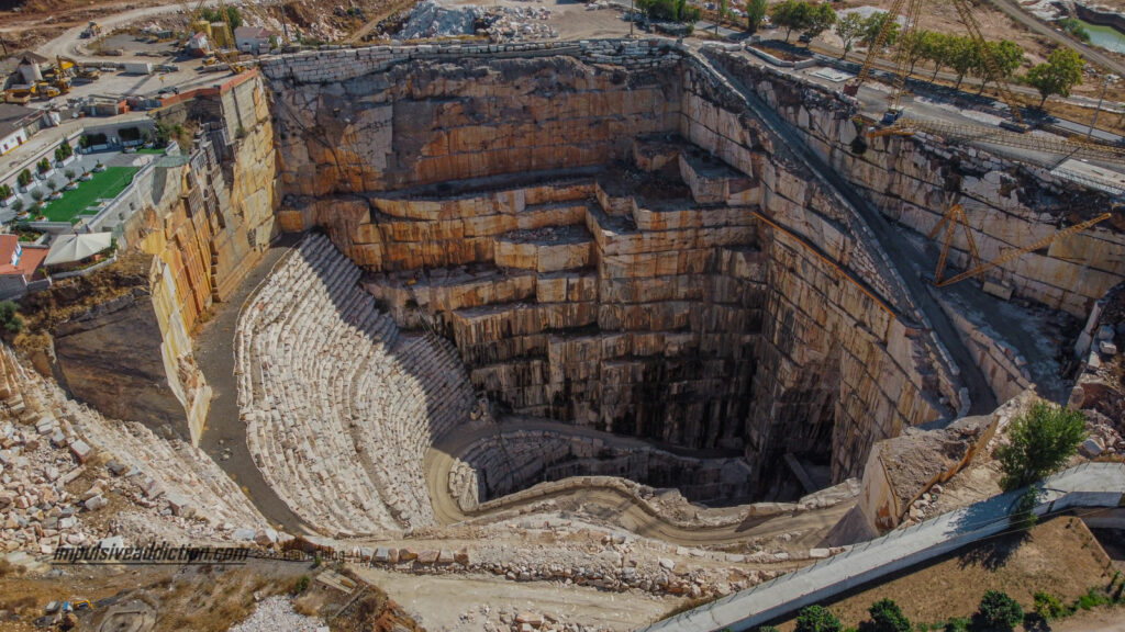 Marble quarry in Vila Viçosa region