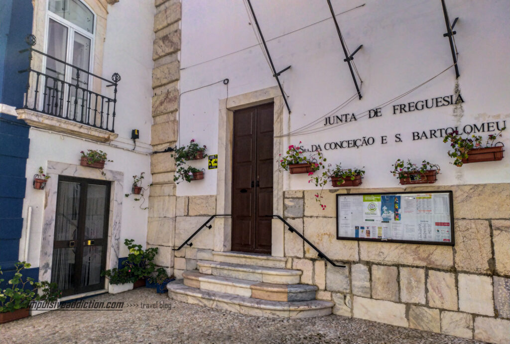 Junta de Freguesia perto da Praça da República