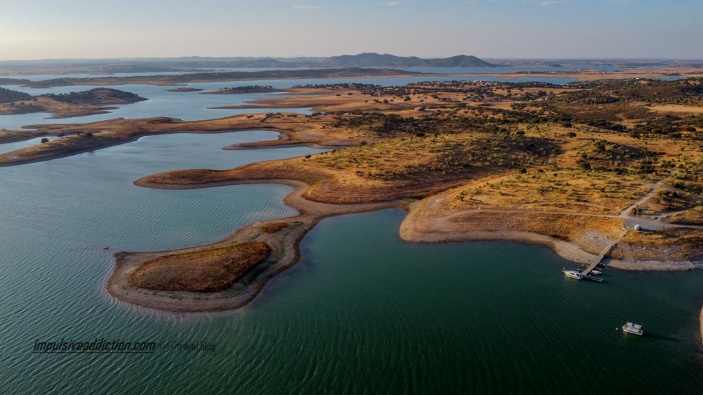 O Grande Lago do Alqueva ao visitar Mourão
