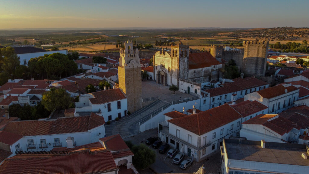 O que visitar em Serpa - Torre do Relógio e Igreja Matriz