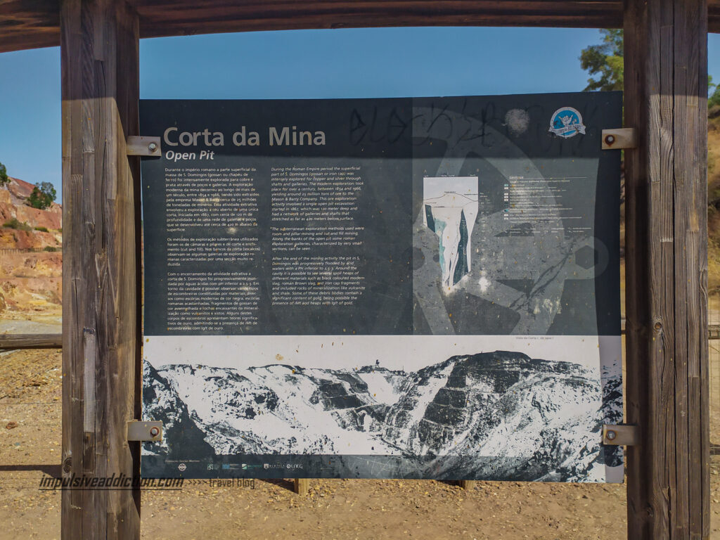 Painel Informativo da Corta da Mina