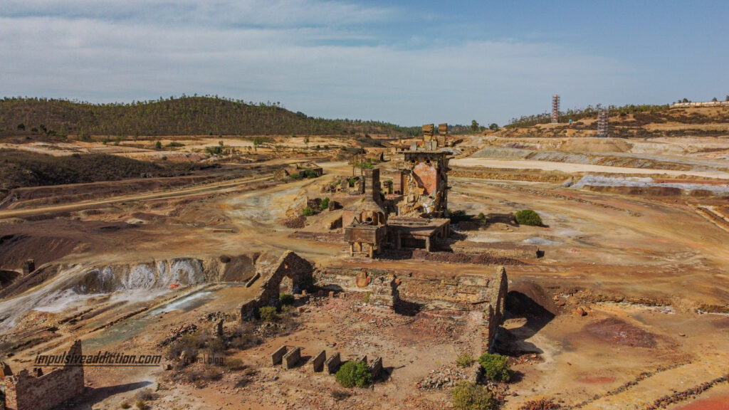 Fábrica de Enxofre na Achada do Gamo - Mina de São Domingos