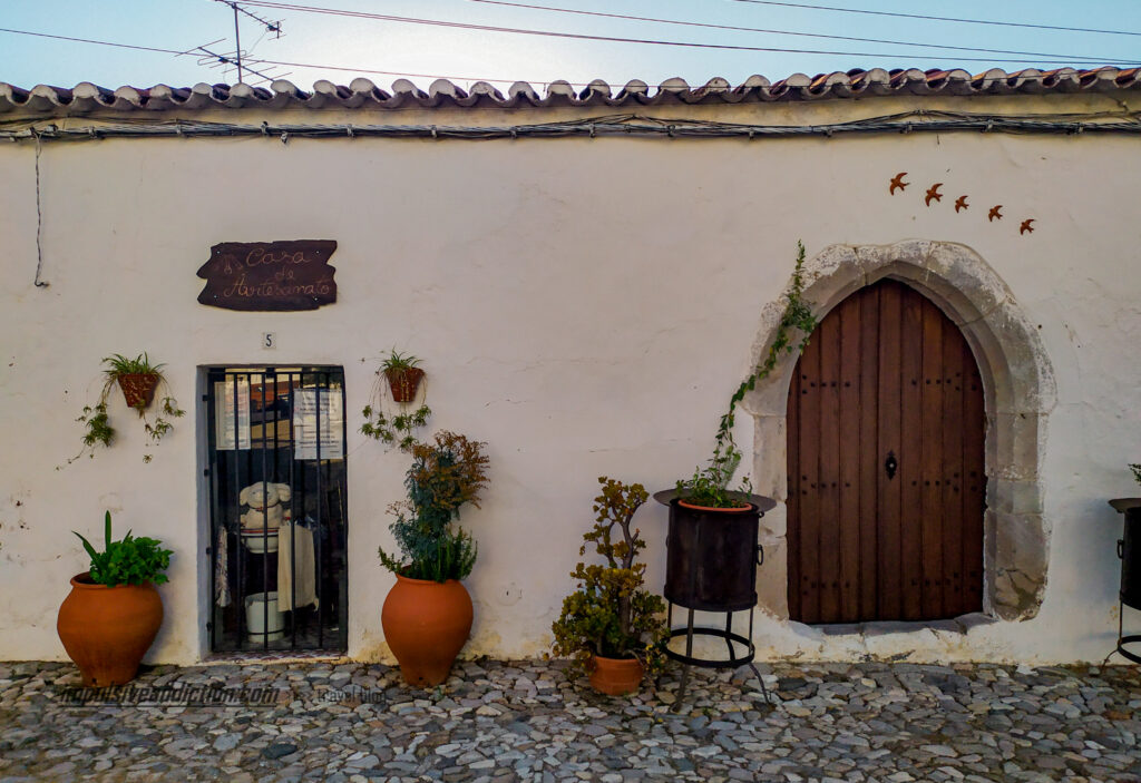 Largo de Santa Maria ao visitar Serpa