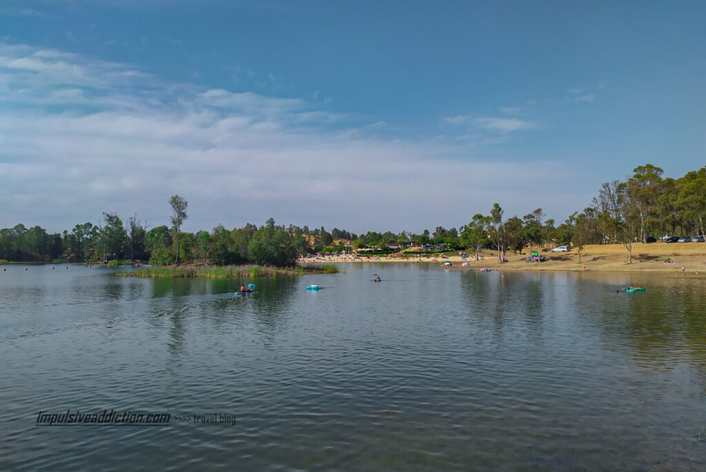 Praia Fluvial da Tapada Grande em Mina de São Domingos
