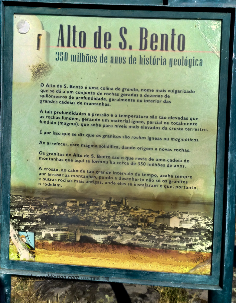Alto de São Bento ao visitar Évora