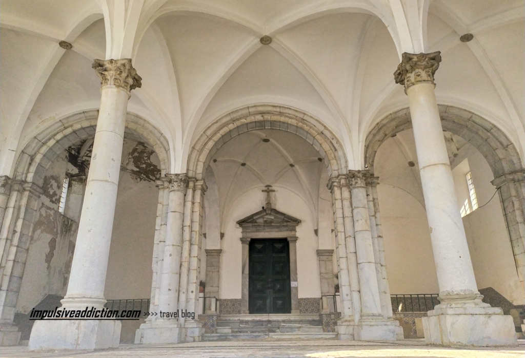 Entrance to the Misericórdia Church when visiting Beja