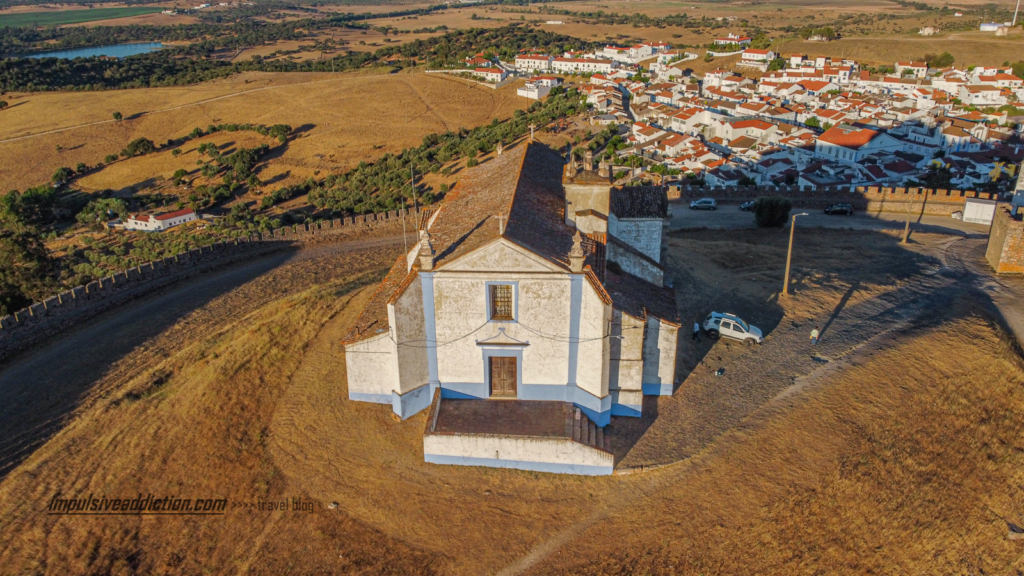 Igreja do Salvador ao visitar Arraiolos