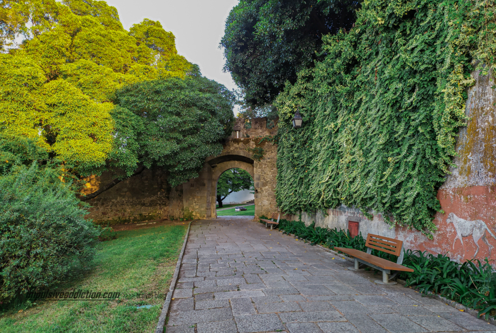 Garden of the Collegiate in Évora
