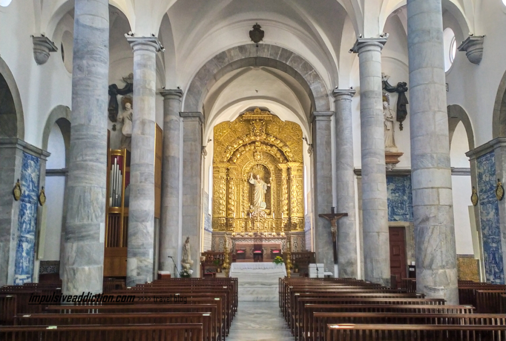 Inside Beja Cathedral