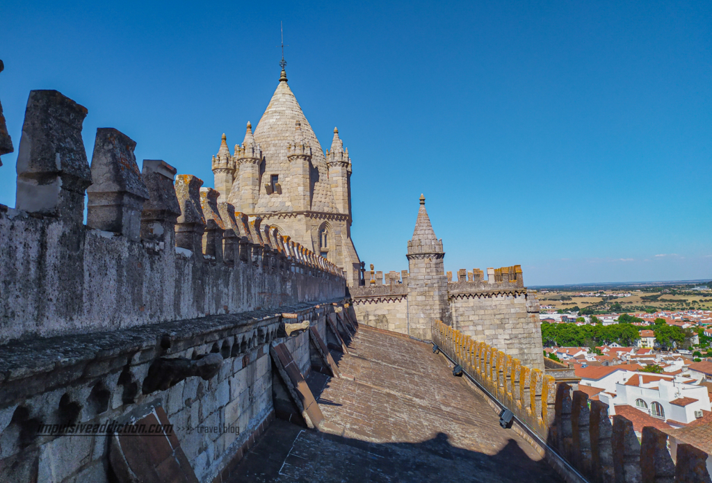 Telhados da Sé Catedral de Évora