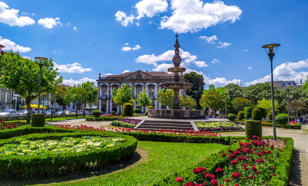 Chafariz do Campo das Hortas ao visitar Braga