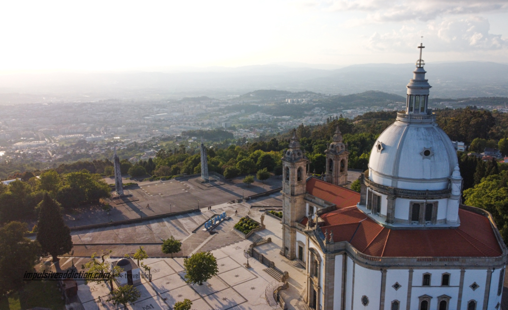 View of Braga from Sameiro