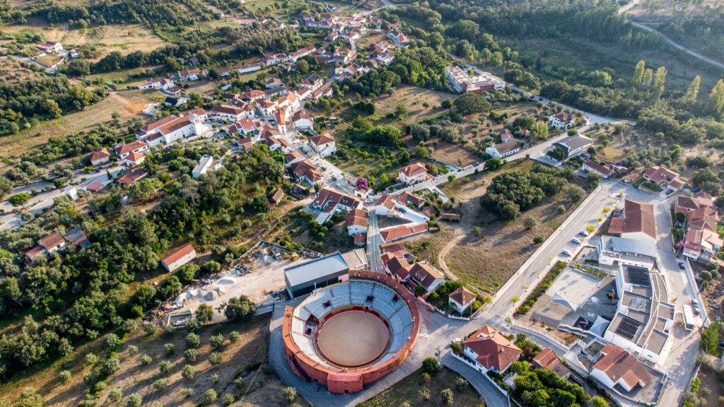 Imagem aérea de Abiul