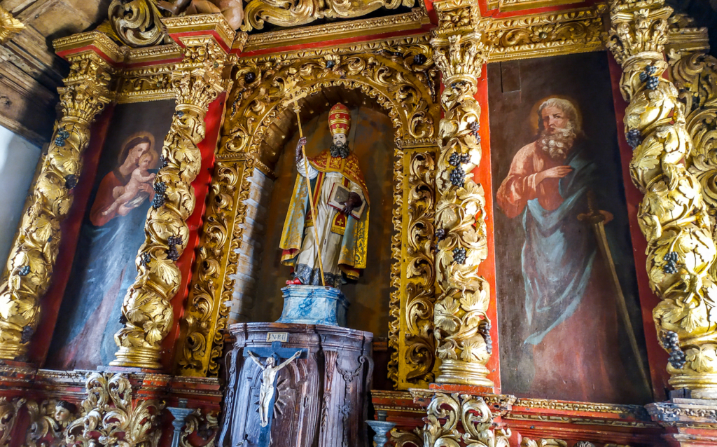 Gilded Carving of the Chapel of São Pedro de Balsemão