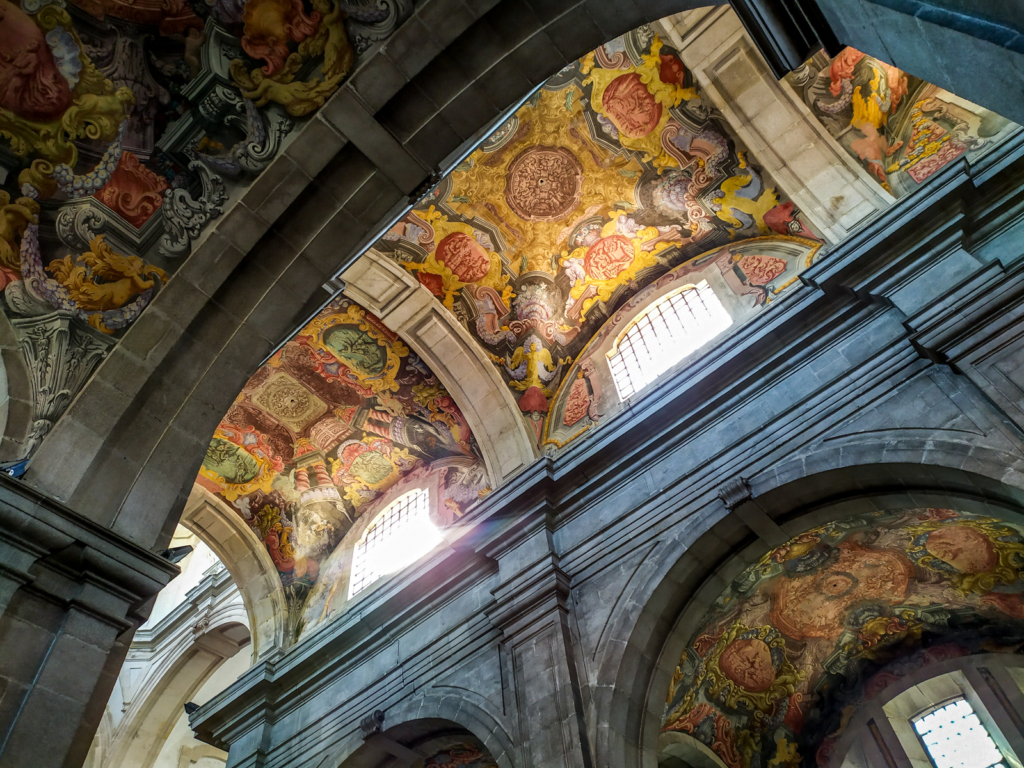 The ceiling paintings of Lamego Cathedral
