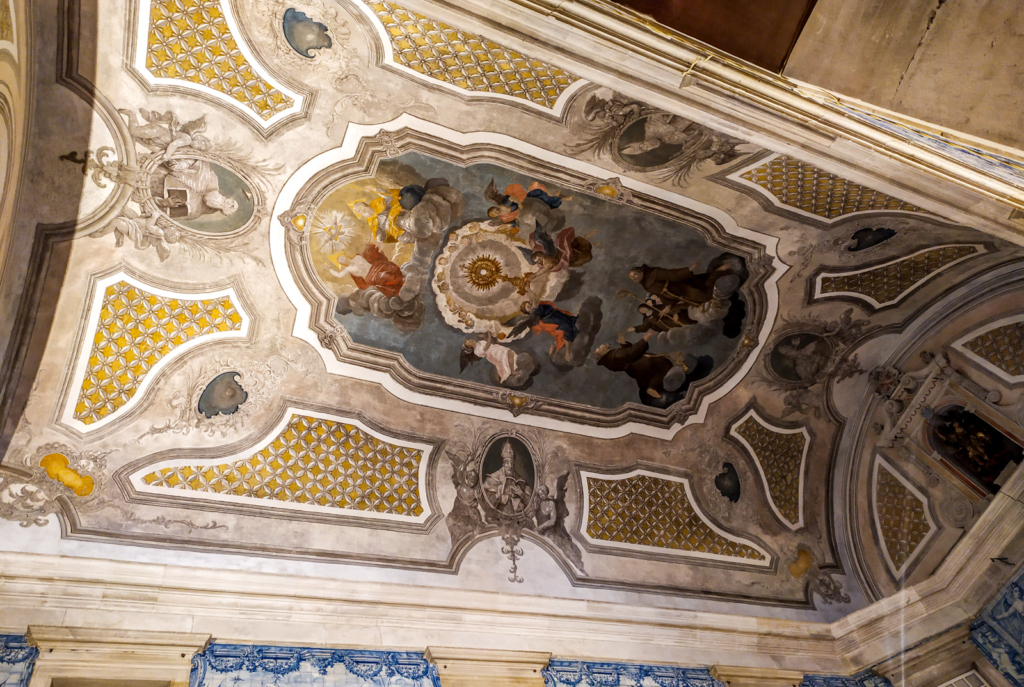 Teto da Igreja do Convento do Louriçal