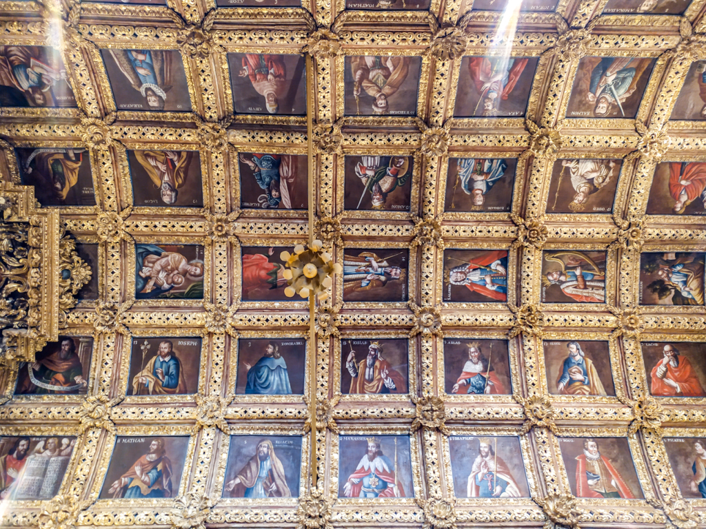 The magnificent interior of the Church of Desterro