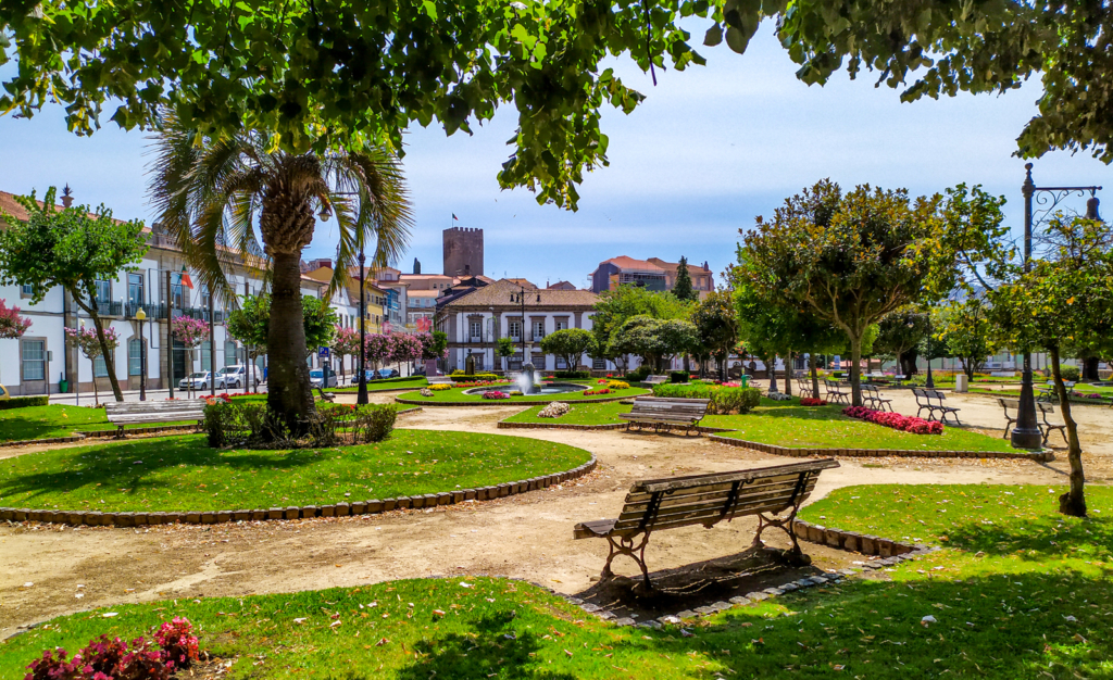 Republic Garden in Lamego