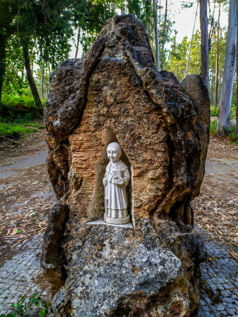 Detalhe do Parque da Fonte da Pedra, no Louriçal