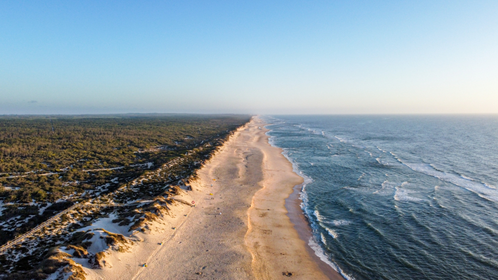 Praia do Osso da Baleia ao visitar Pombal
