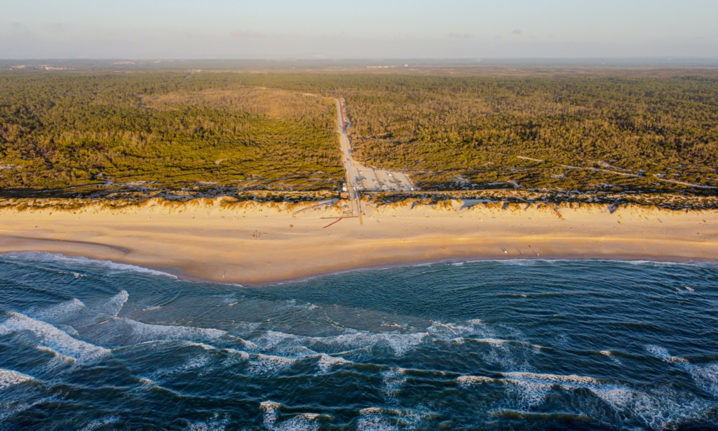 Praia do Osso da Baleia ao visitar Pombal