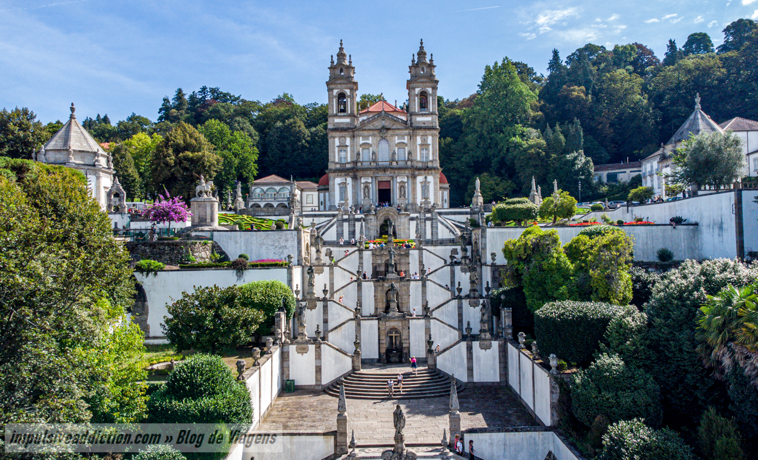 Bom Jesus de Braga on a day trip from Porto