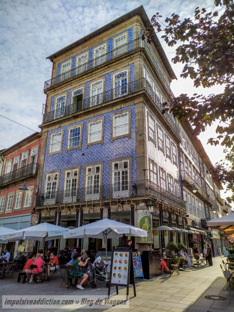 Café A Brasileira ao visitar Braga