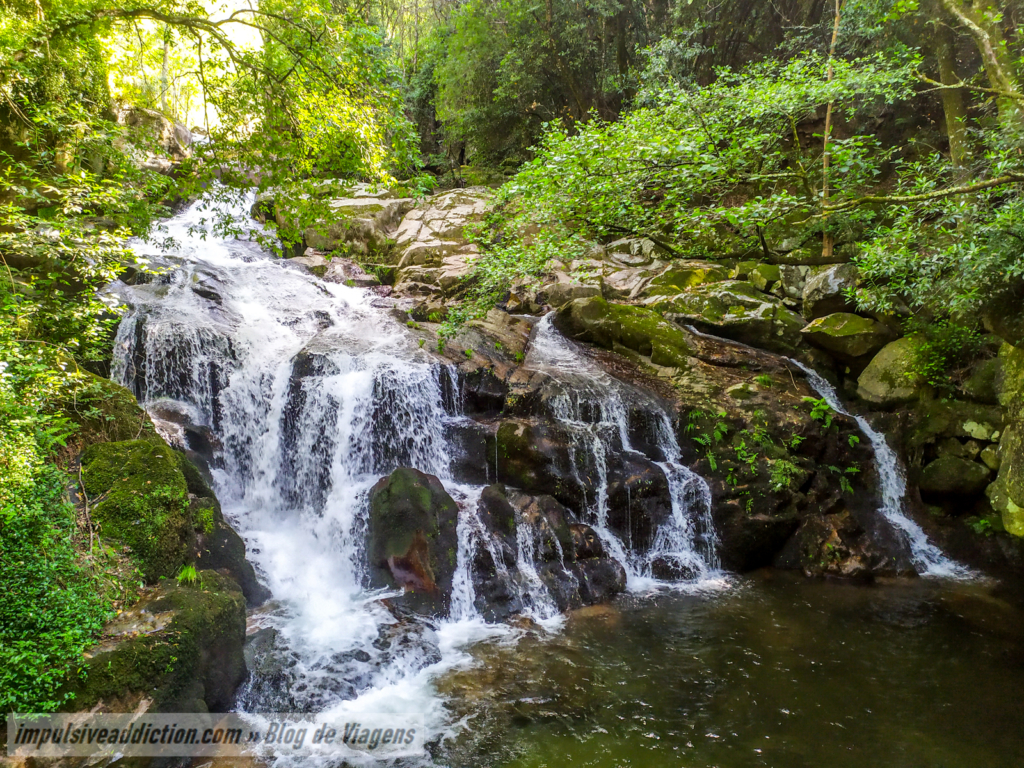 Cascata do Parque de Lazer do Ribeiro de Sampaio