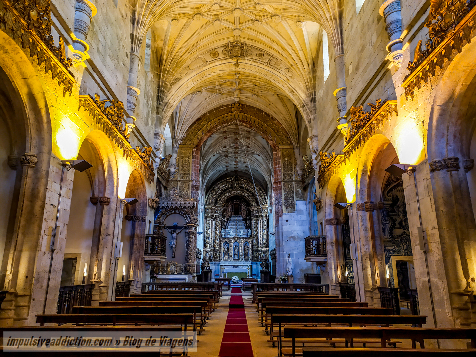 Interior da Igreja do Convento de Vilar de Frades
