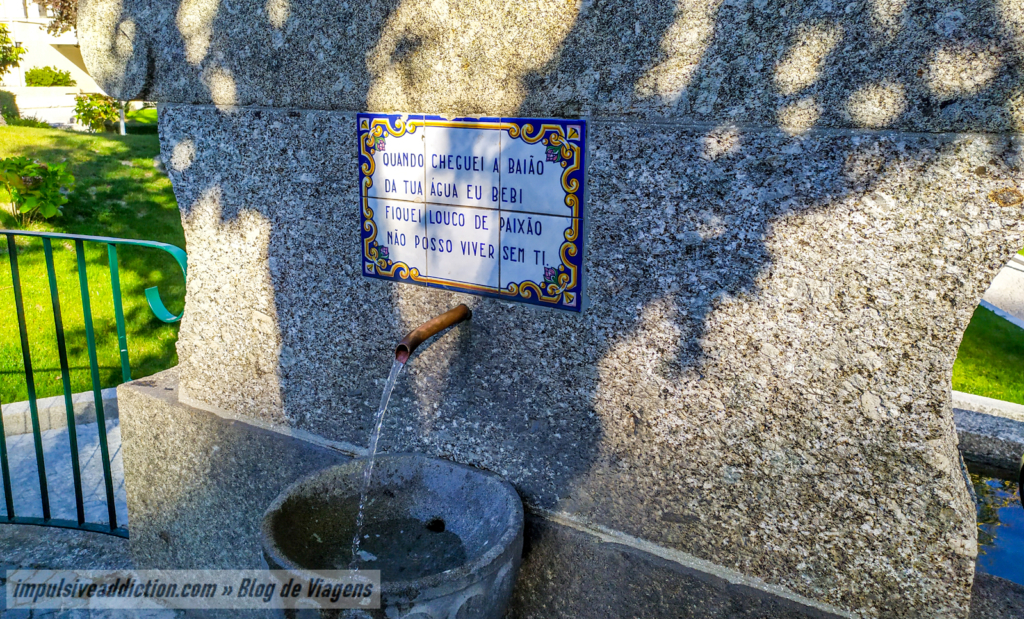 Fonte de água potável em Baião