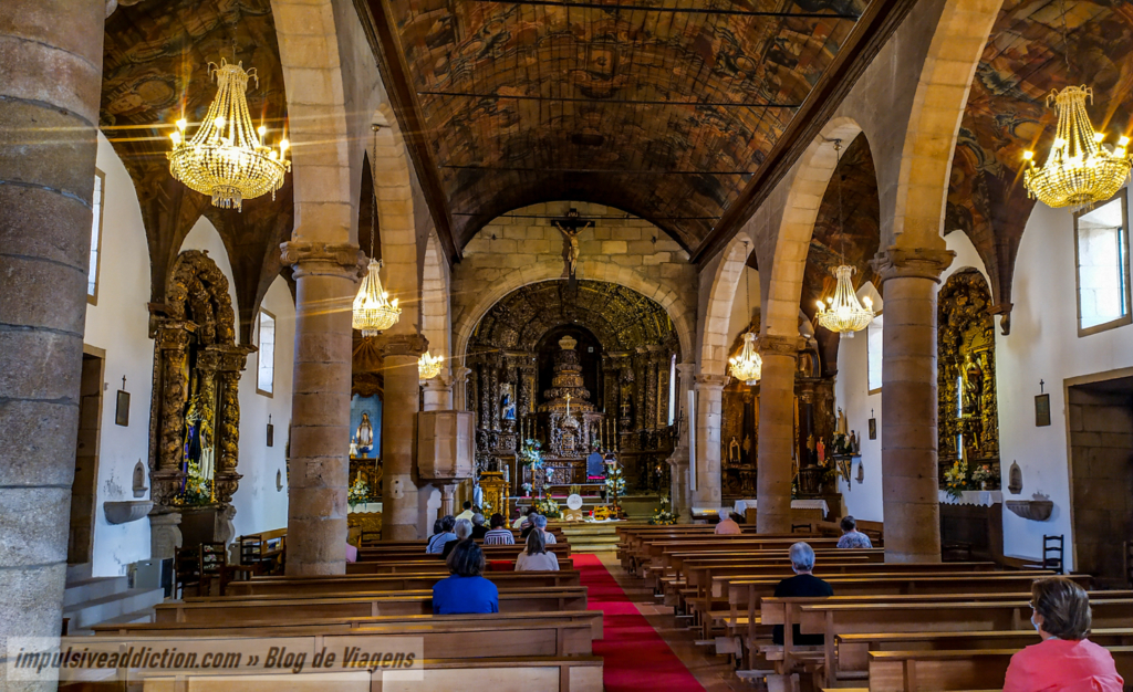 Interior da Igreja Matriz de Vila Nova de Foz Côa