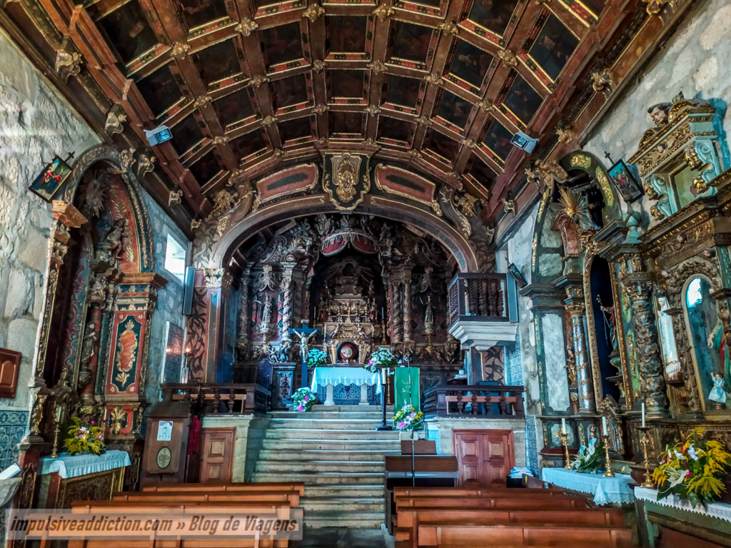 Interior da Igreja Matriz de Granja do Tedo