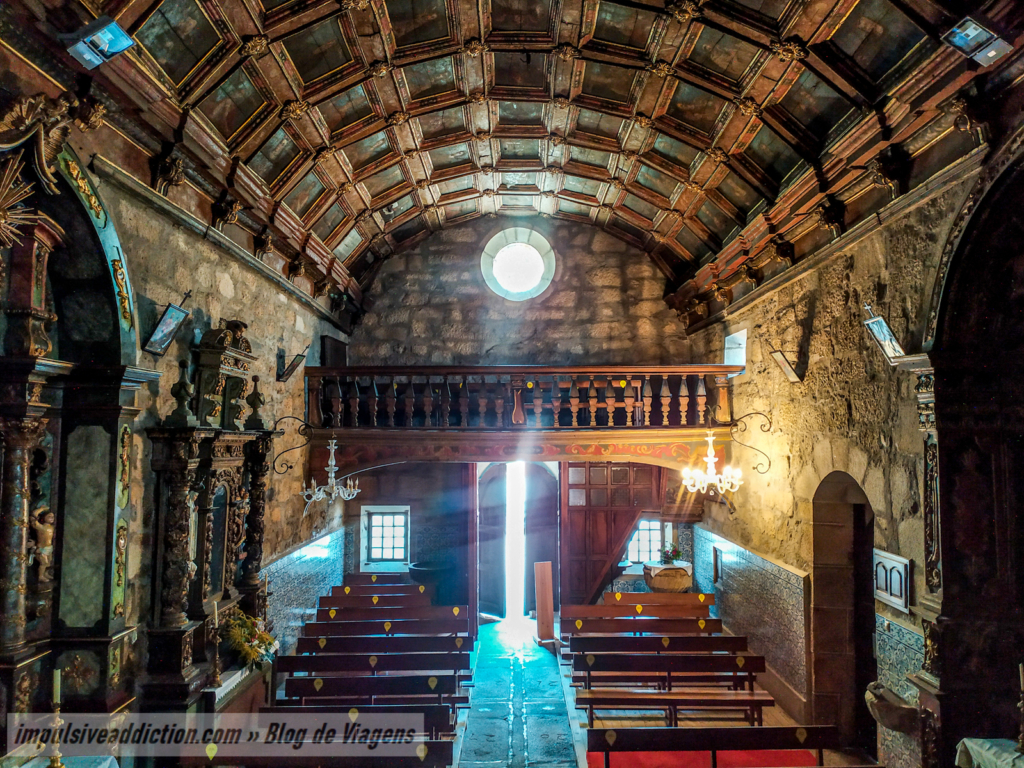 Interior da Igreja Matriz de Granja do Tedo