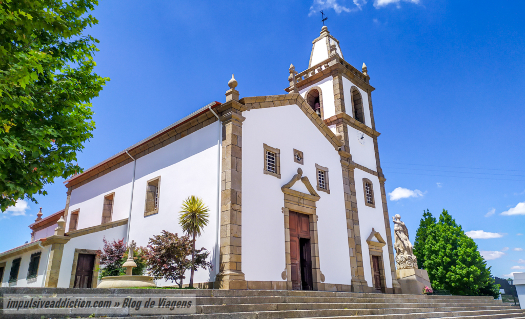 Igreja Matriz de Sobrado ao visitar Castelo de Paiva
