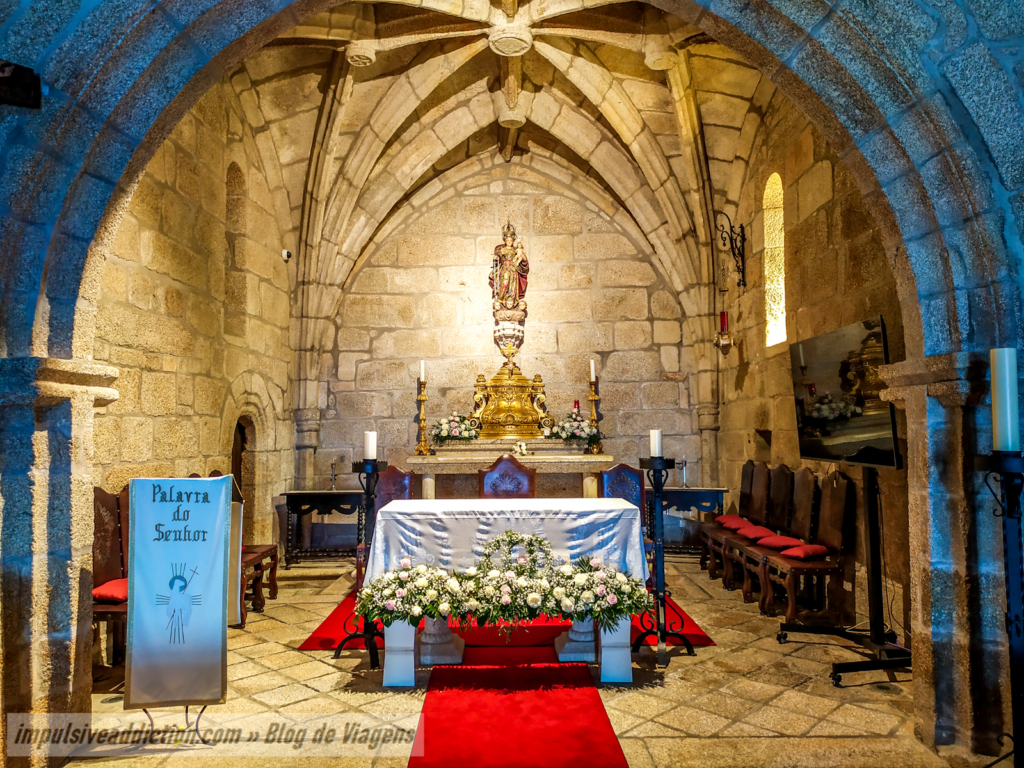 Interior da Igreja de Nossa Senhora da Franqueira 