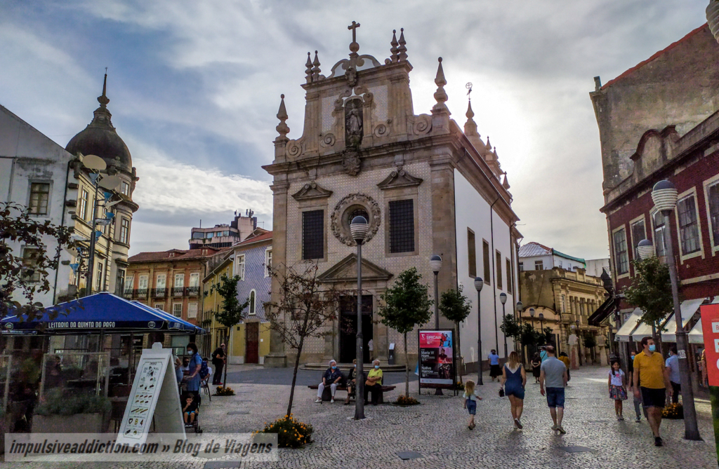 Igreja dos Terceiros ao visitar Braga