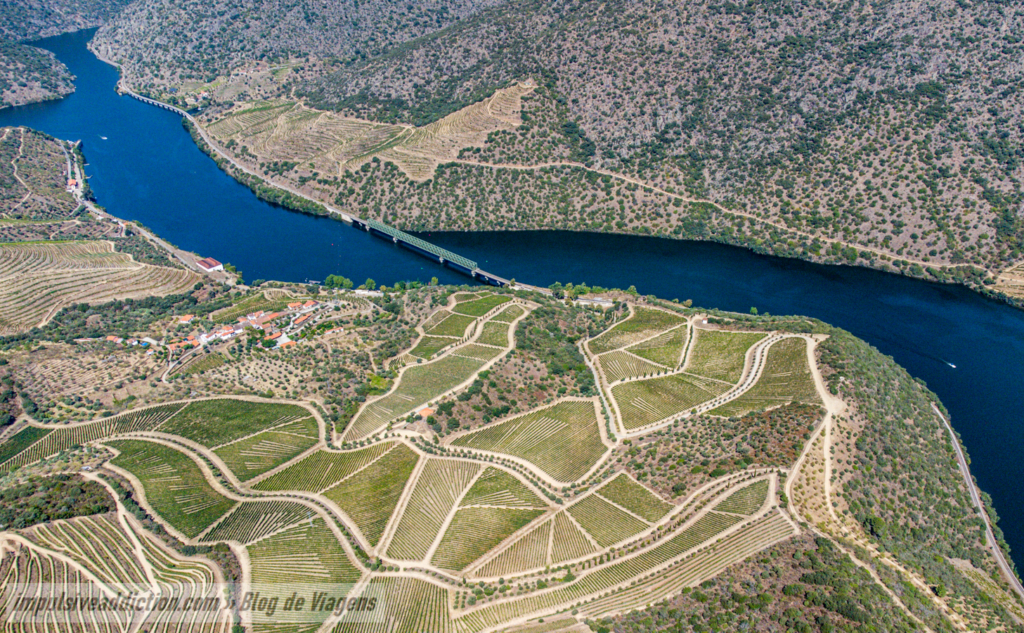 Rio Douro ao visitar São João da Pesqueira