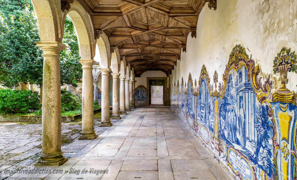 Cloister at Monastery of Tibães