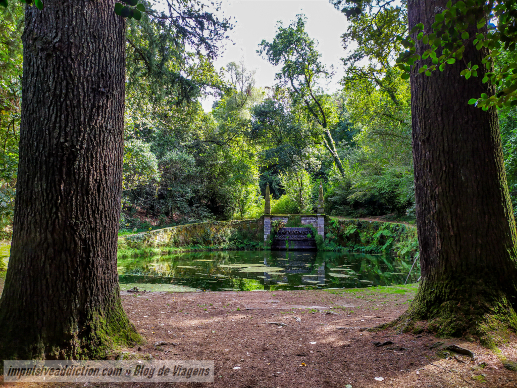 Lago dos Jardins do Mosteiro de Tibães