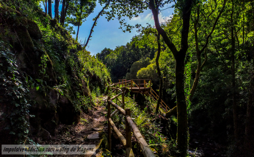 Parque de Nossa Senhora de Lurdes ao visitar Cinfães