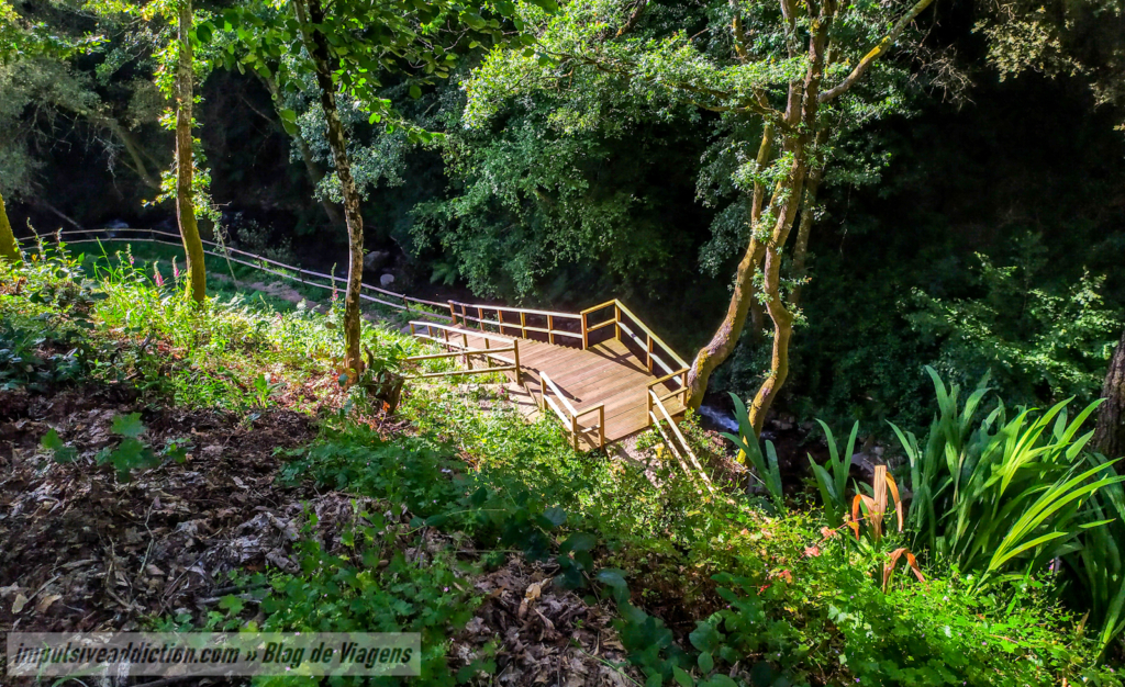 Parque de Nossa Senhora de Lurdes ao visitar Cinfães