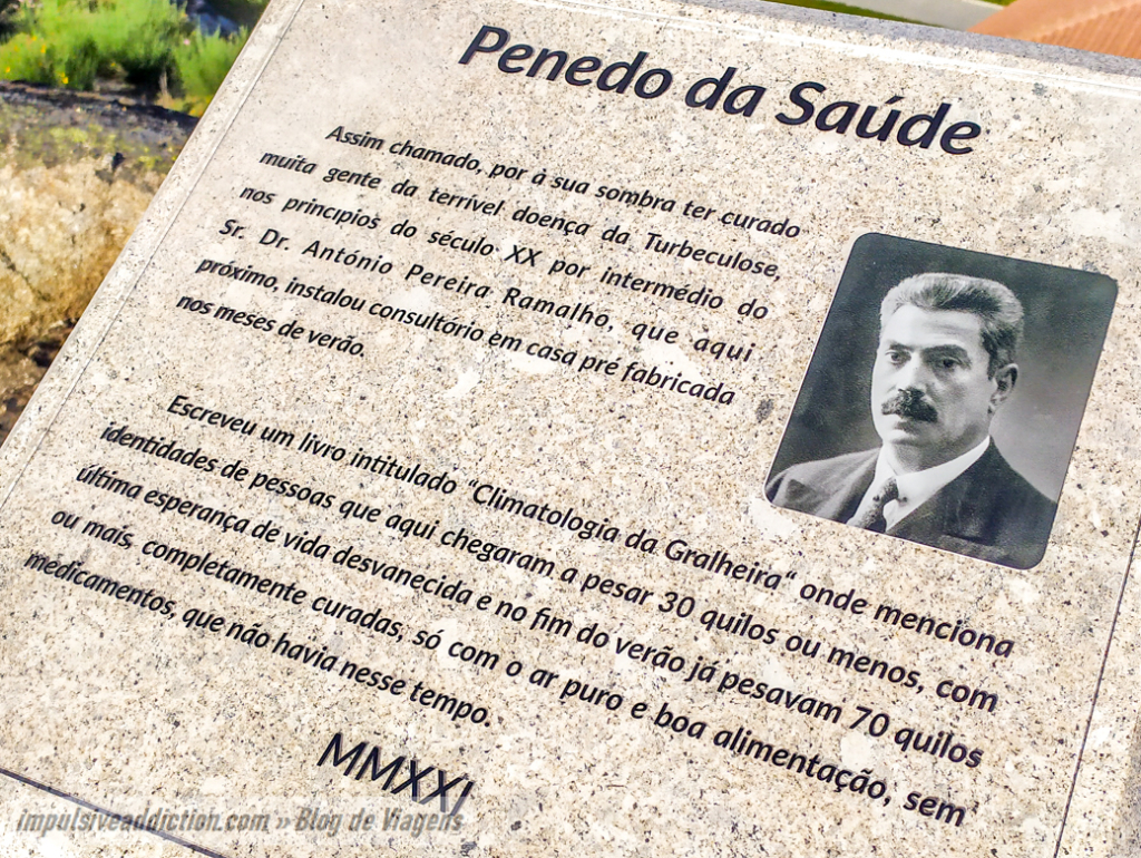História do Penedo da Saúde, junto da Gralheira