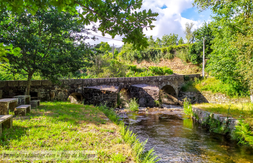 Ponte da Balsa no Parque Fluvial da Nespereira