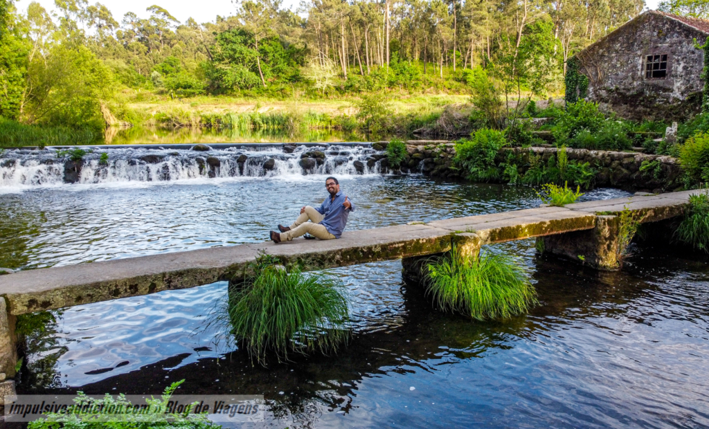Minante Bridge and Watermill (River Neiva)