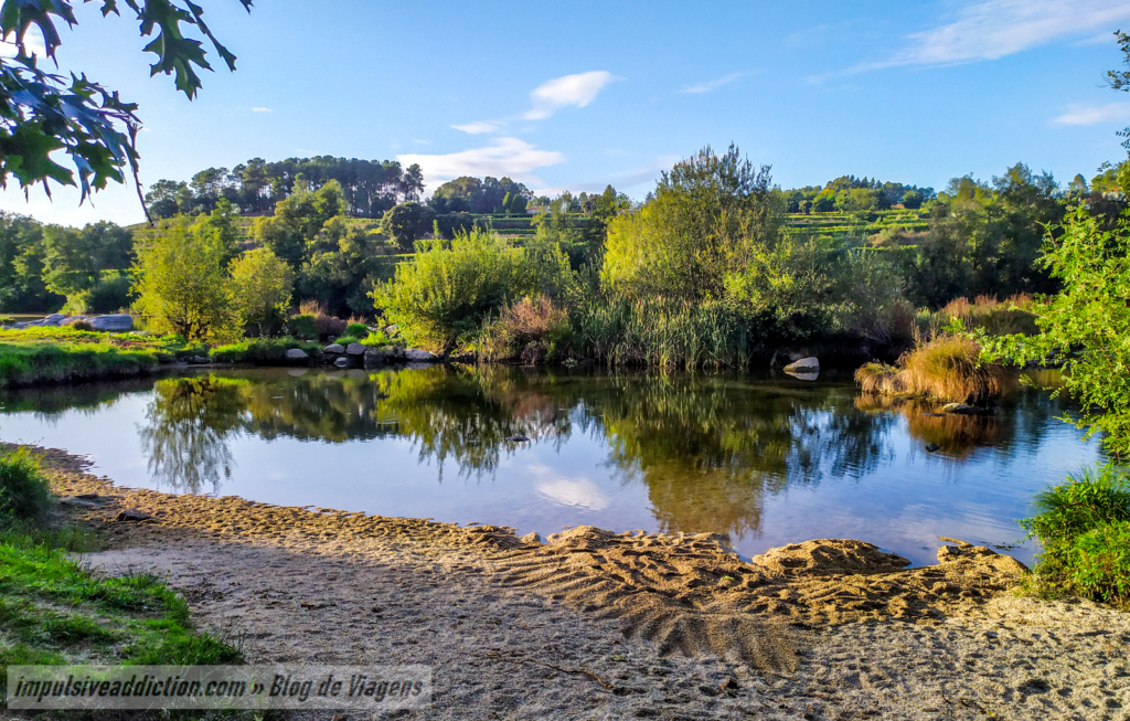 Praia Fluvial de Navarra no Rio Cávado