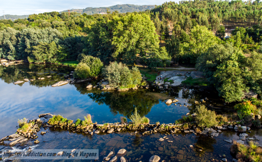 Praia Fluvial de Navarra no Rio Cávado