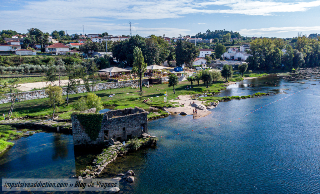 Praia Fluvial da Ponte do Bico no Rio Cávado
