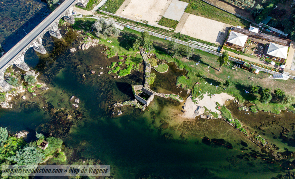 Praia Fluvial da Ponte do Bico no Rio Cávado