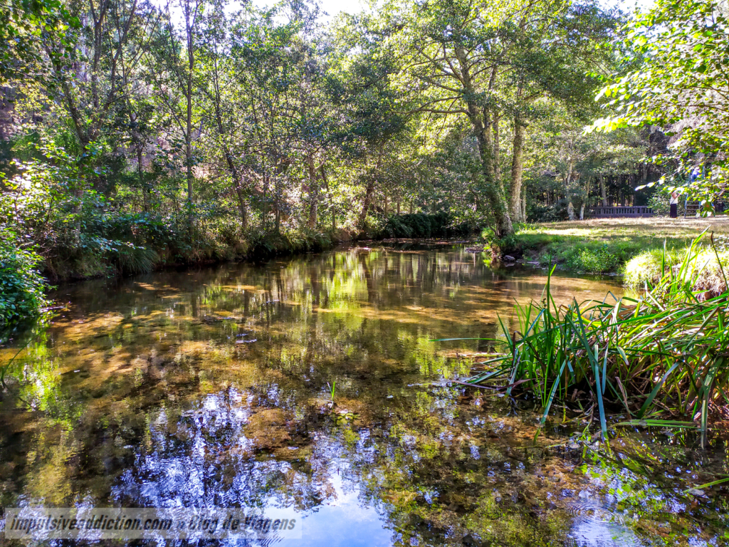 Rio Ovil junto do Parque de Merendas de Outoreça