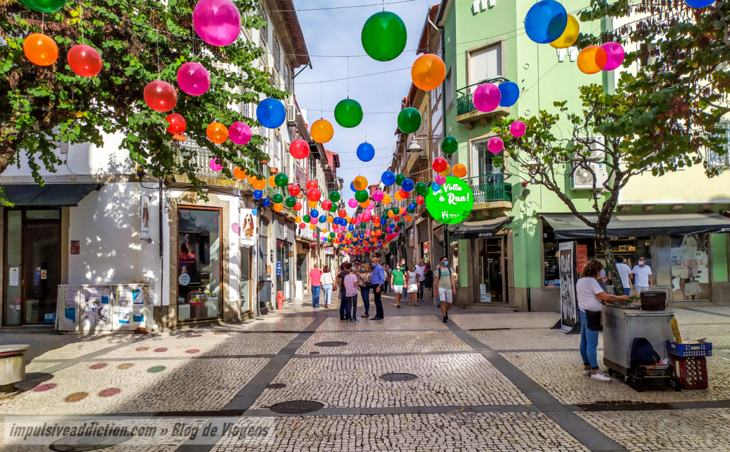 Rua do Souto colorida após pandemia